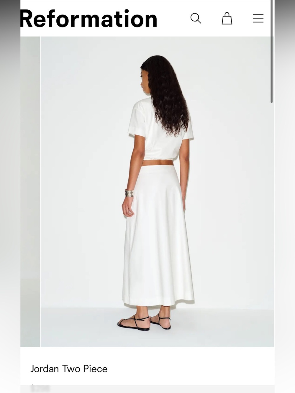 Brand New Reformation Jordan Two Piece - Picture 4 of 5